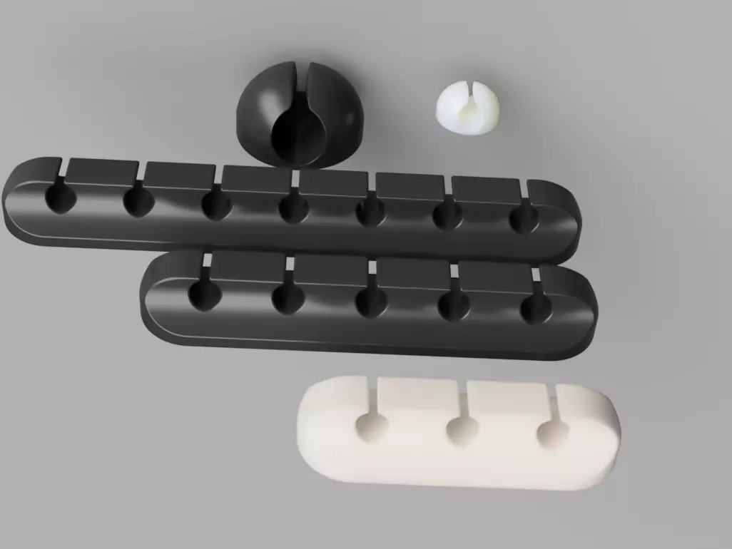 Cable Organizer Set 3D print model