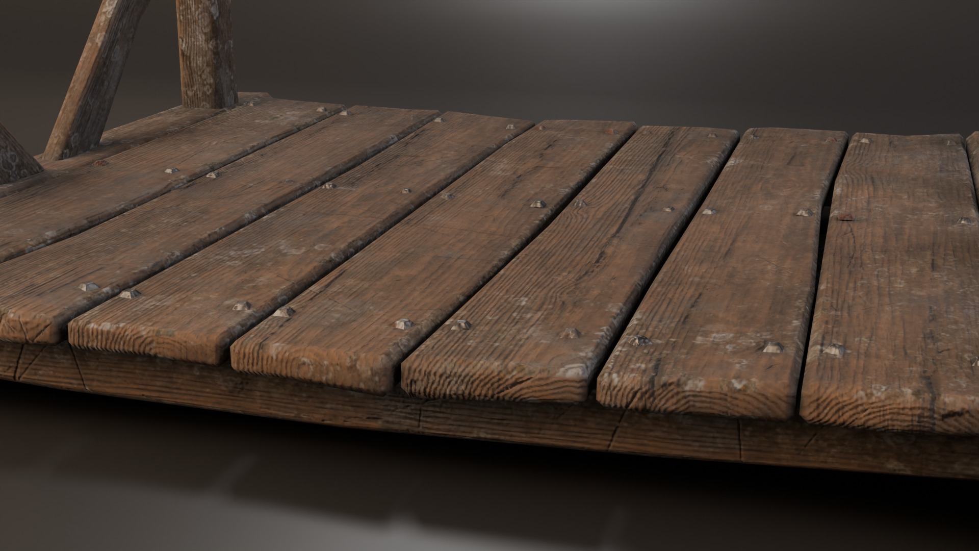 Fantasy Elevator with Lever Free low-poly 3D model_4