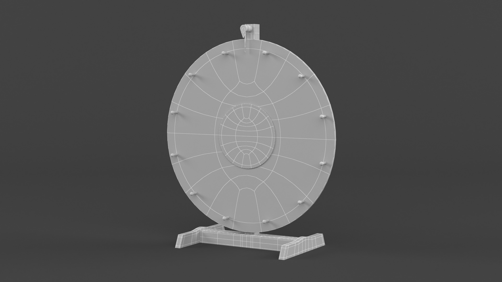 Wheel of Fortune 3D model_7