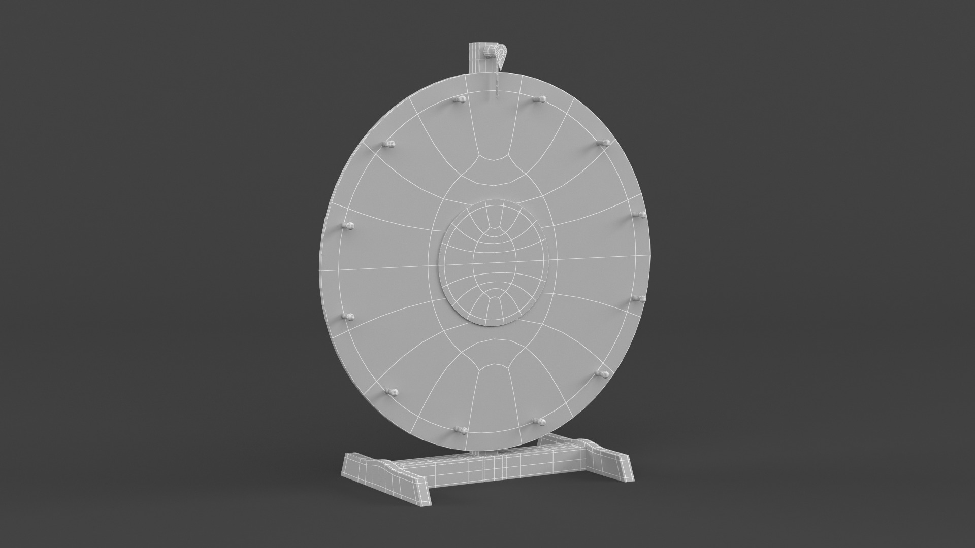 Wheel of Fortune 3D model_9