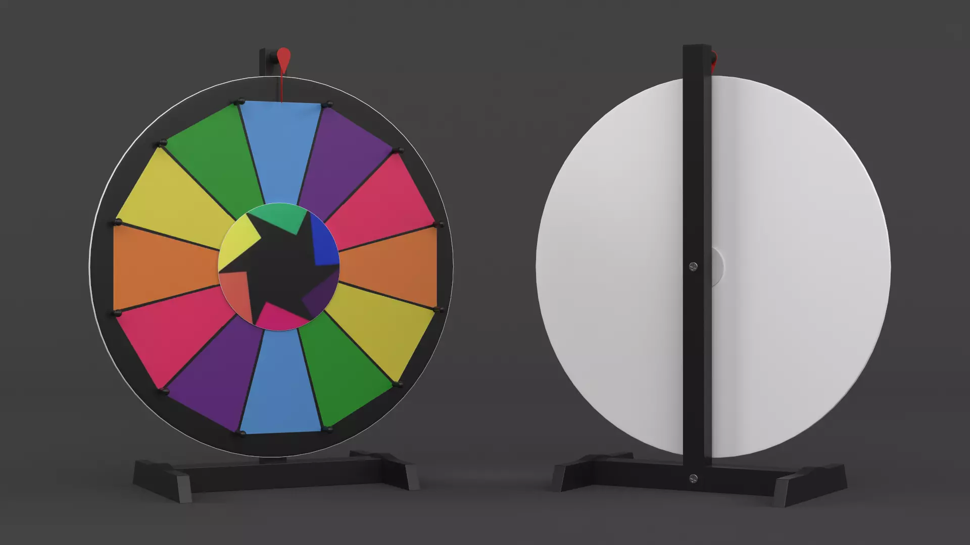 Wheel of Fortune 3D model_0