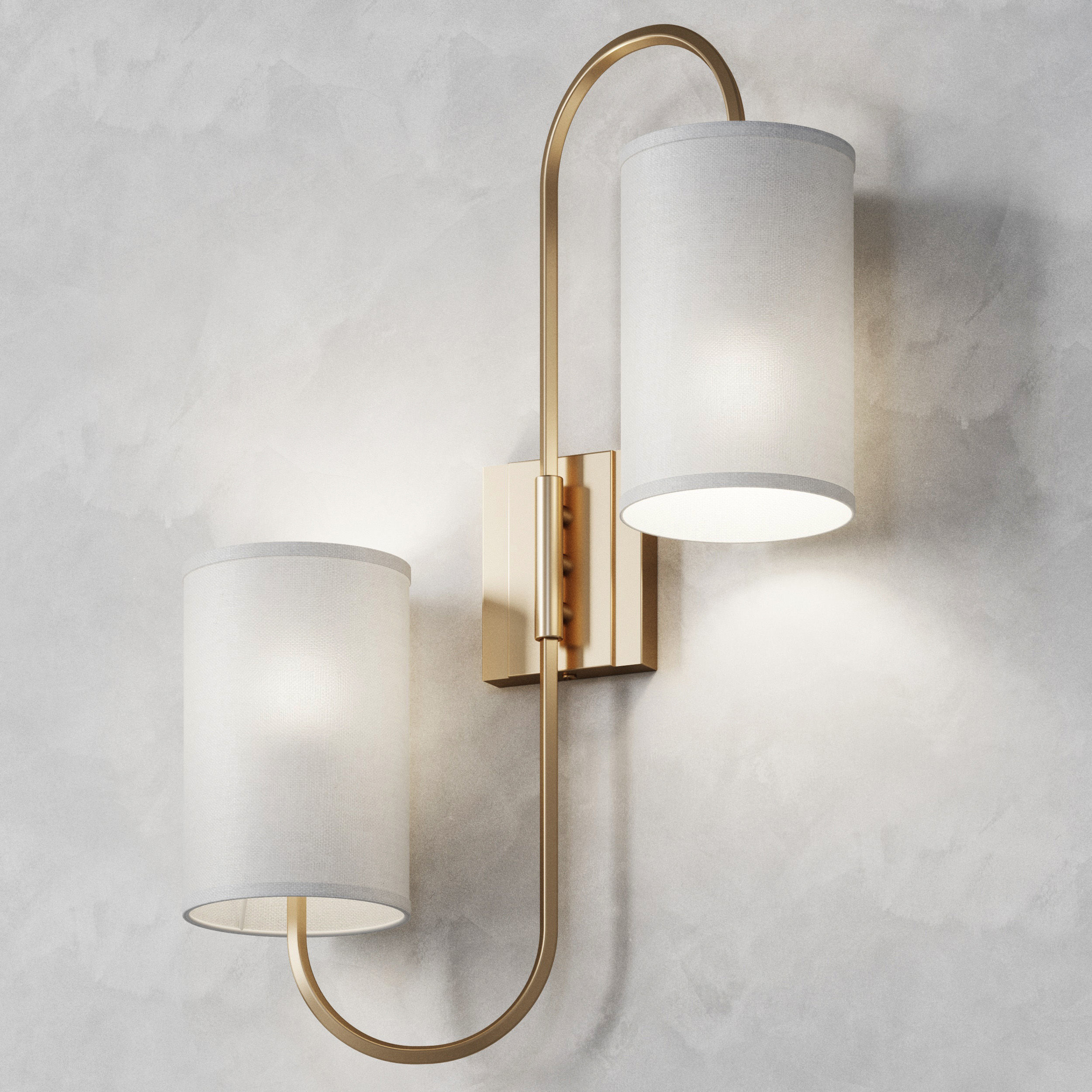 Sconce Dantone Home Bellevue 3D model_1