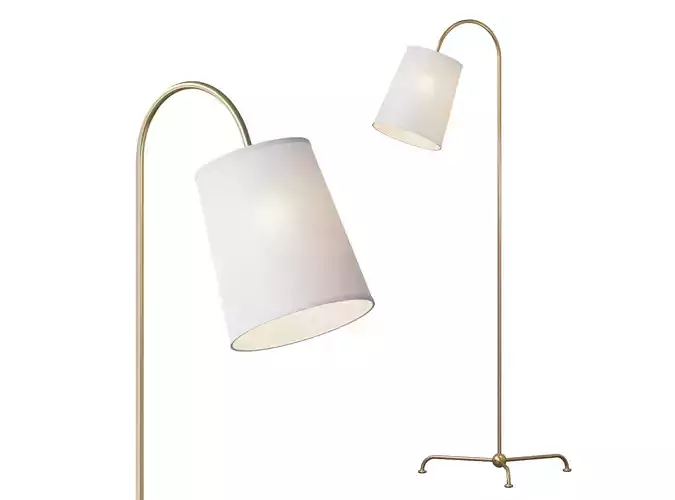 Dantone Home Monterey floor lamp 3D model