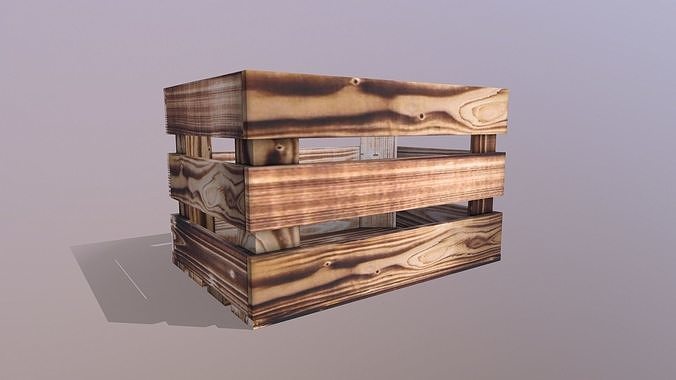 Wooden Crates 3D model