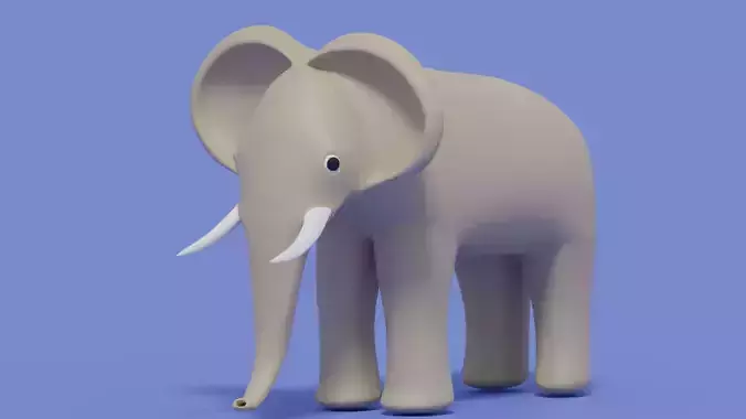 Cartoon Cute Elephant