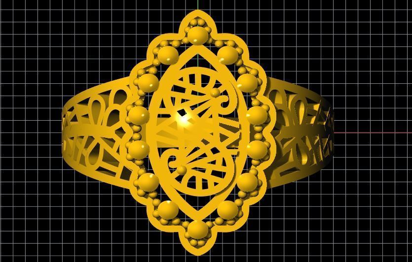 Plain Ring 3dm file 3D print model_2