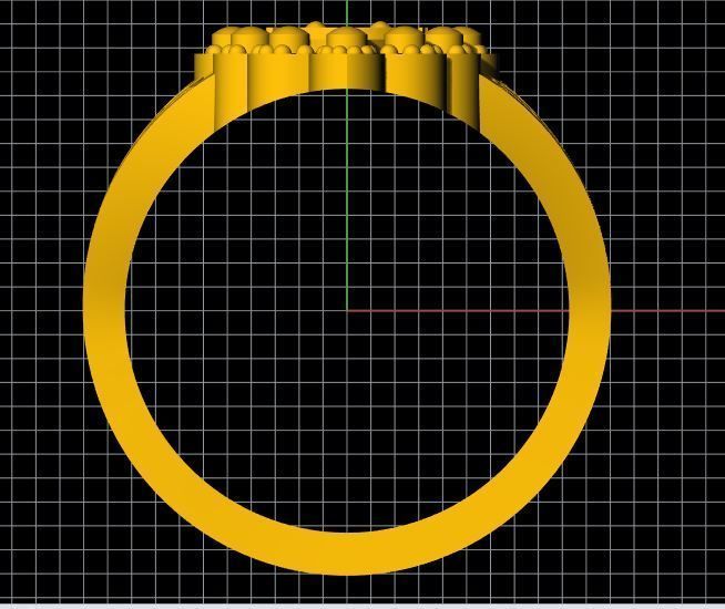 Plain Ring 3dm file 3D print model_3