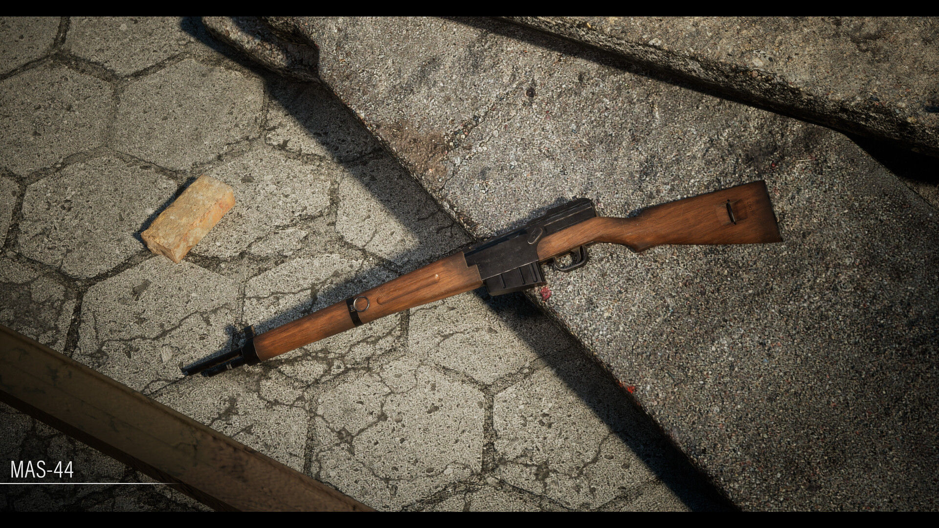 WWII Weapon Pack Low-poly 3D model_6