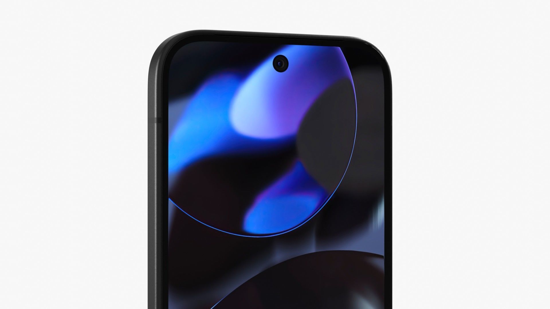 Google Pixel 9 Obsidian Low-poly 3D model_6