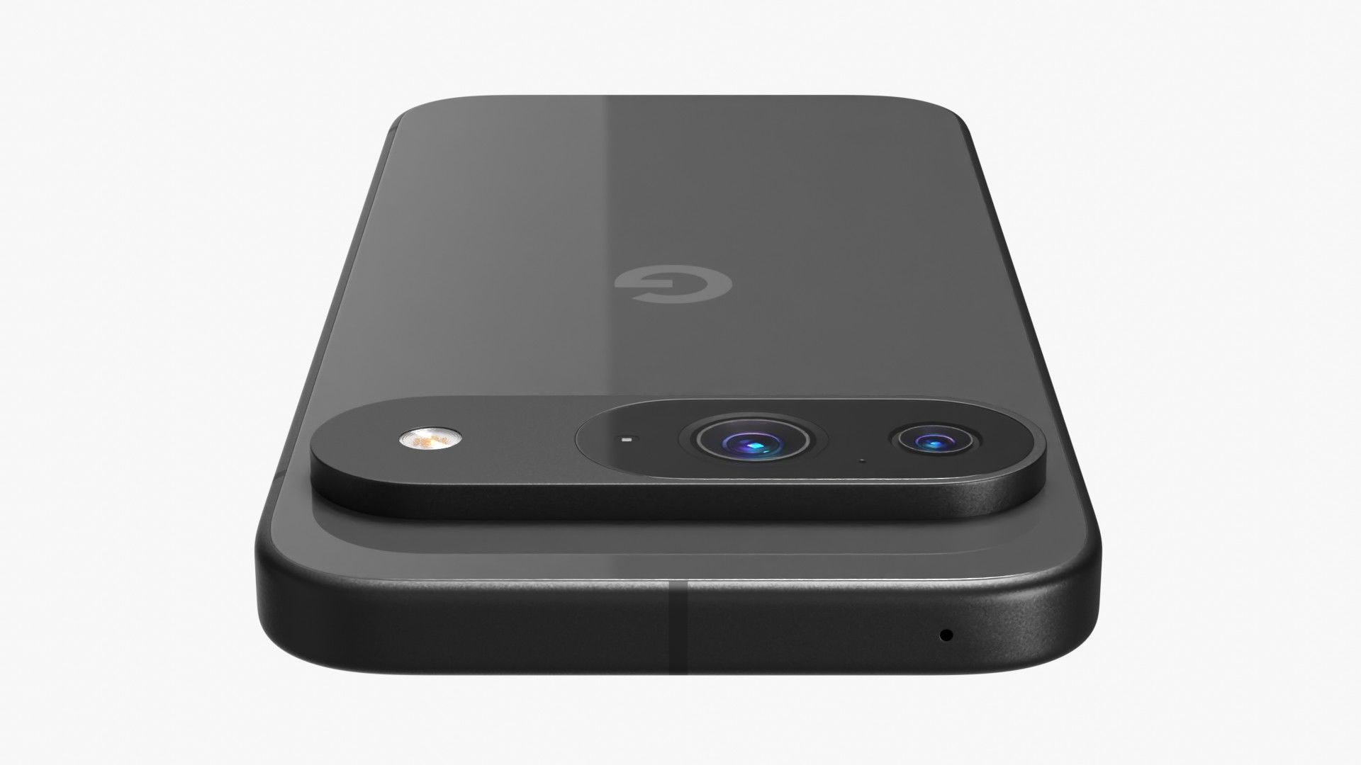 Google Pixel 9 Obsidian Low-poly 3D model_4