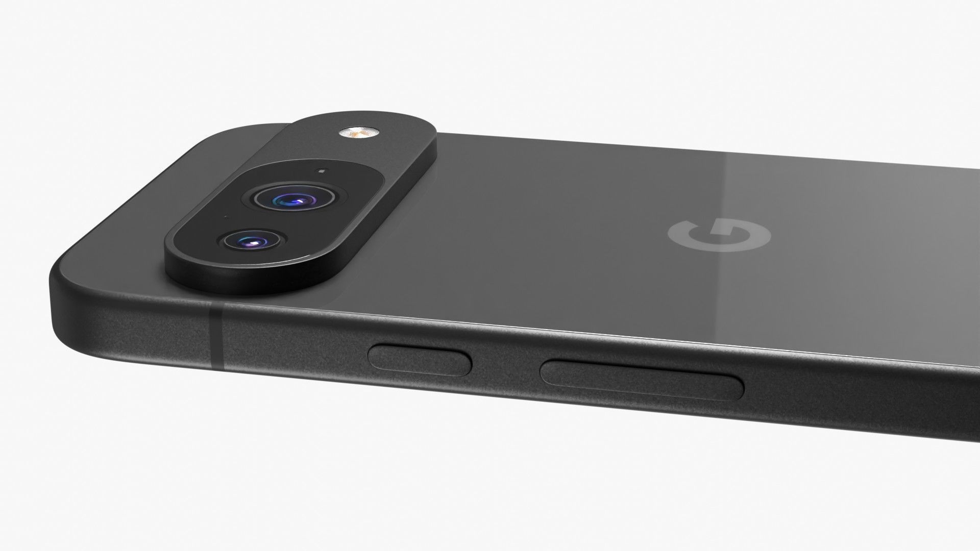 Google Pixel 9 Obsidian Low-poly 3D model_5