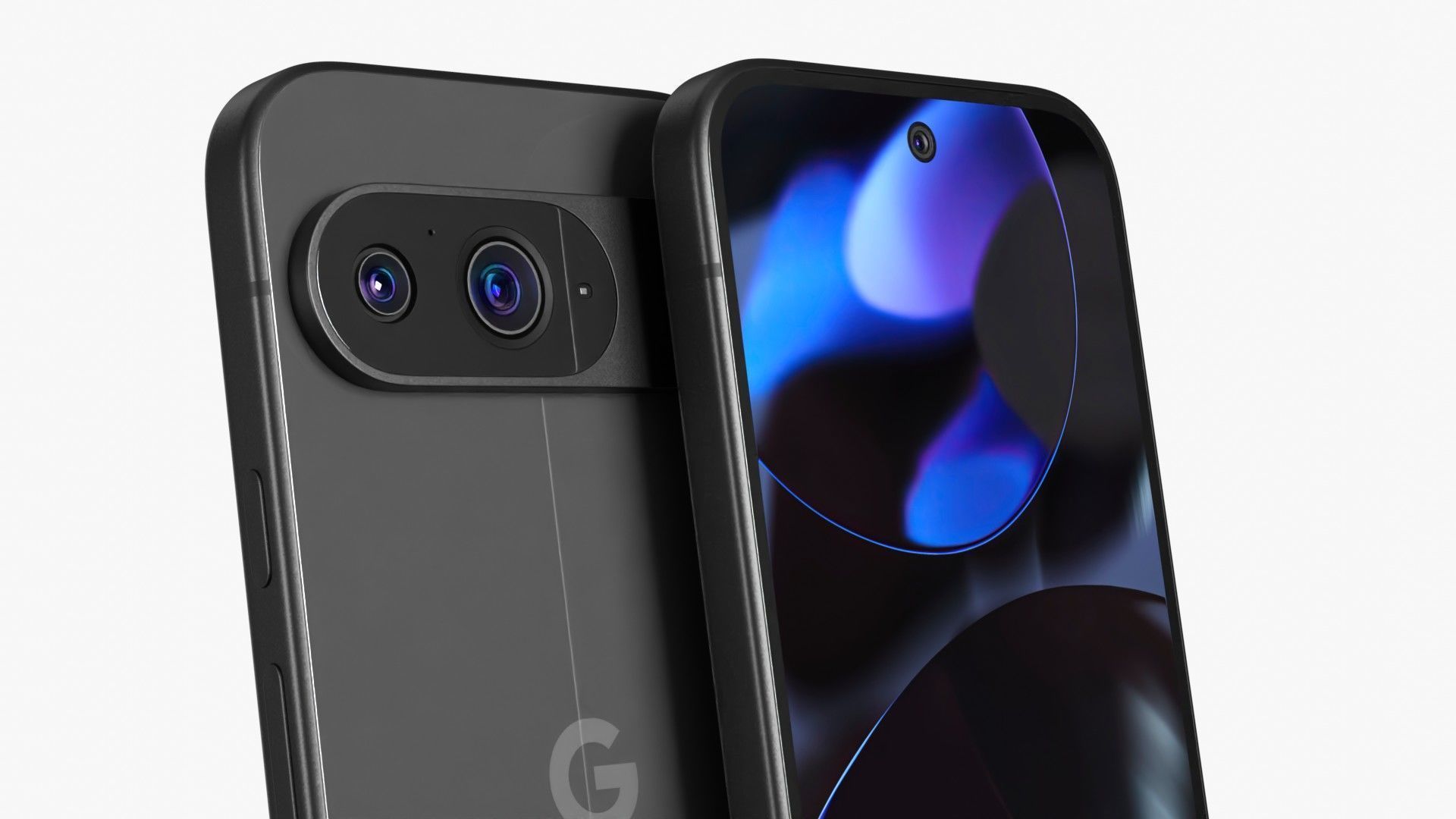 Google Pixel 9 Obsidian Low-poly 3D model_3