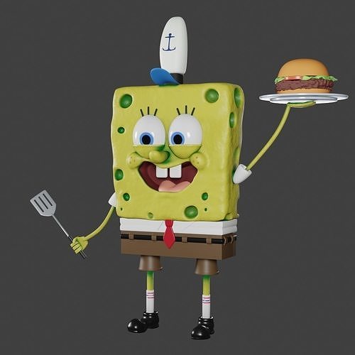 Sponge Bob 3D Models 3D model