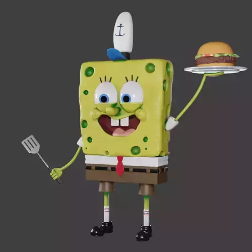 Sponge Bob 3D Models