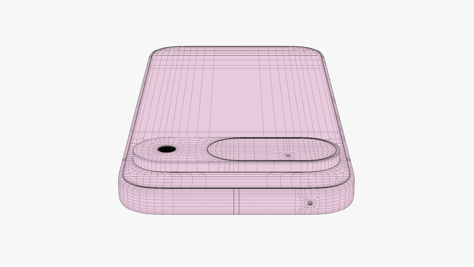 Google Pixel 9 Peony Low-poly 3D model_16