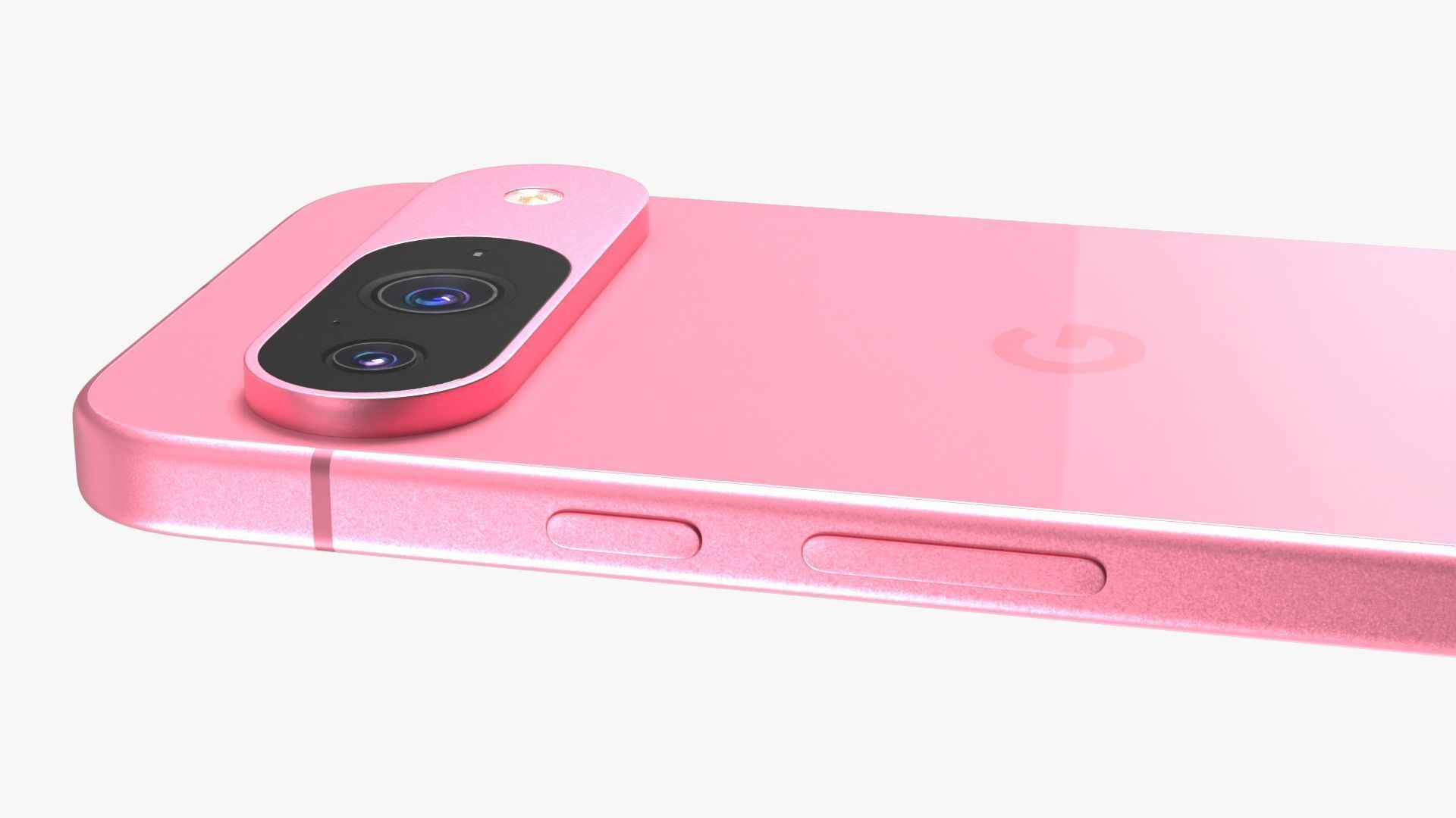 Google Pixel 9 Peony Low-poly 3D model_5