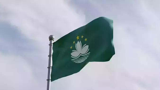 Animated Macau Flag
