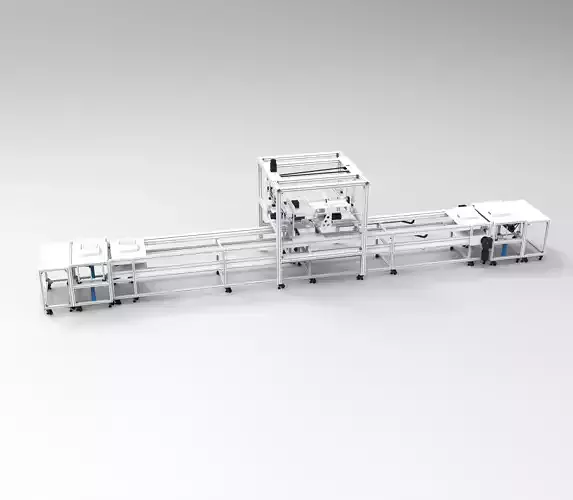 Battery pack welding line