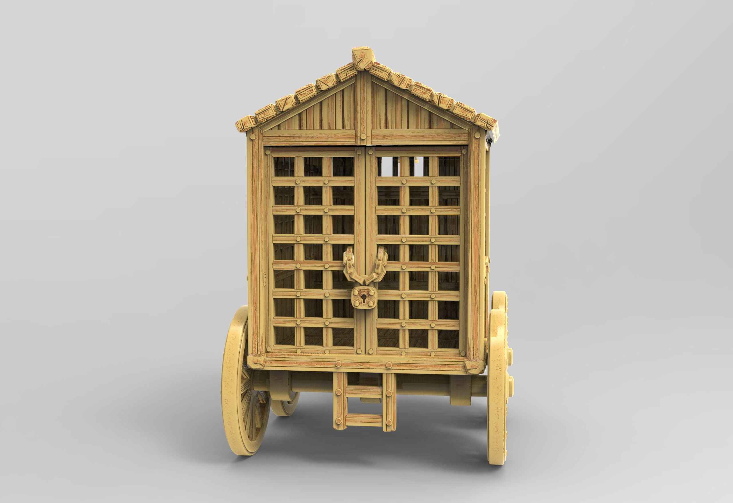 Prison Wagon 3D print model_5