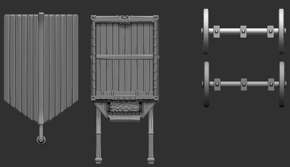 Prison Wagon 3D print model_9