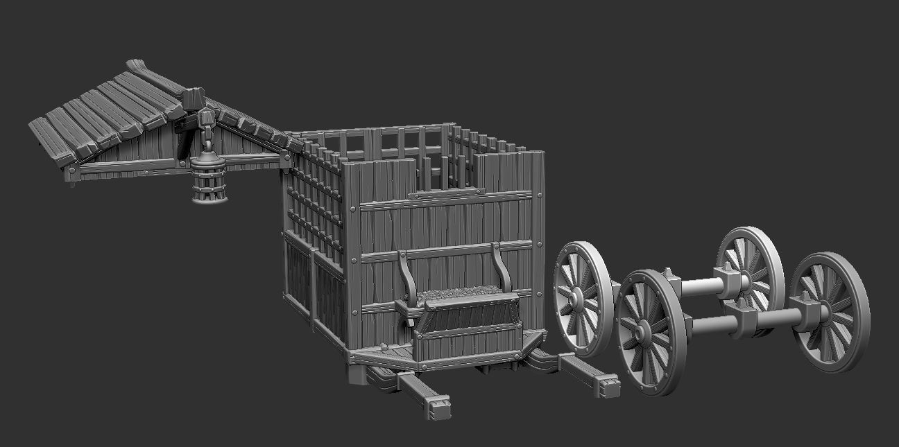 Prison Wagon 3D print model_7