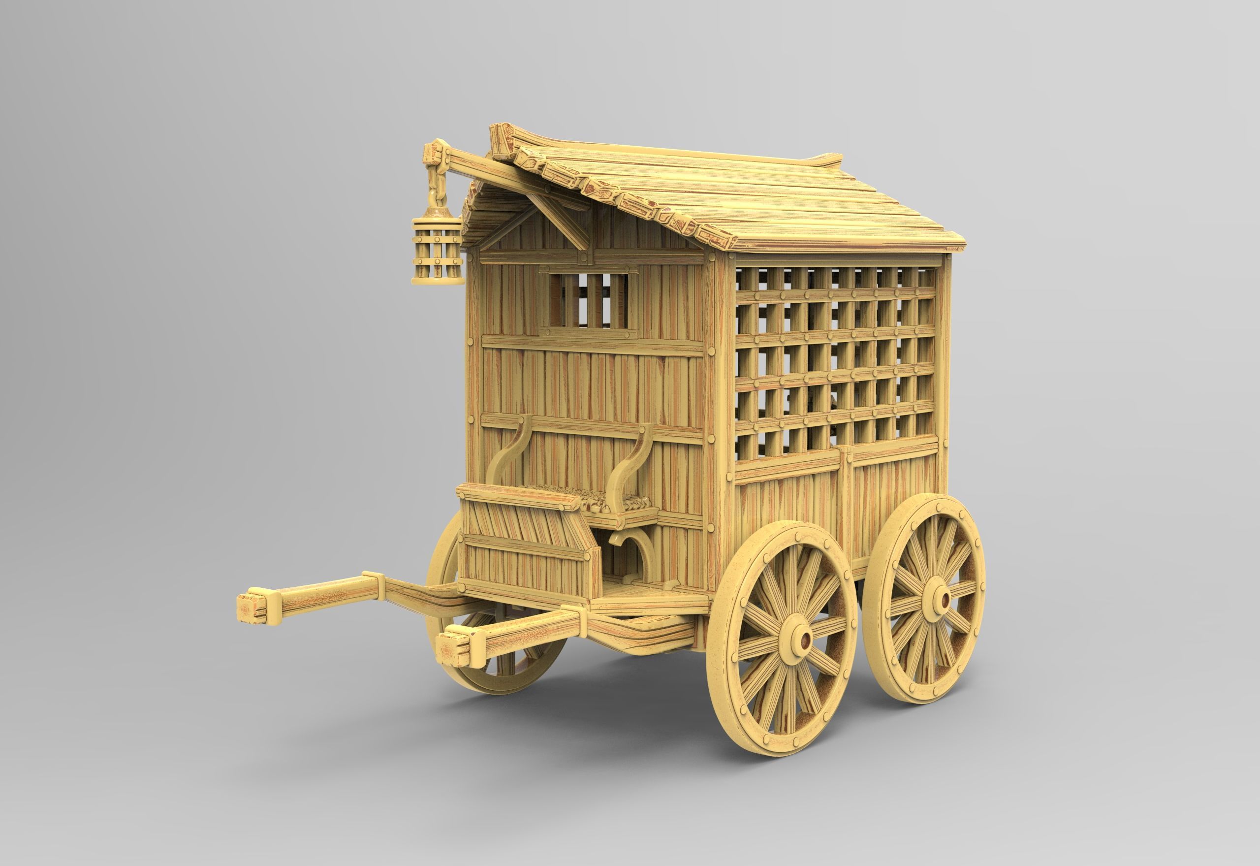 Prison Wagon 3D print model_1
