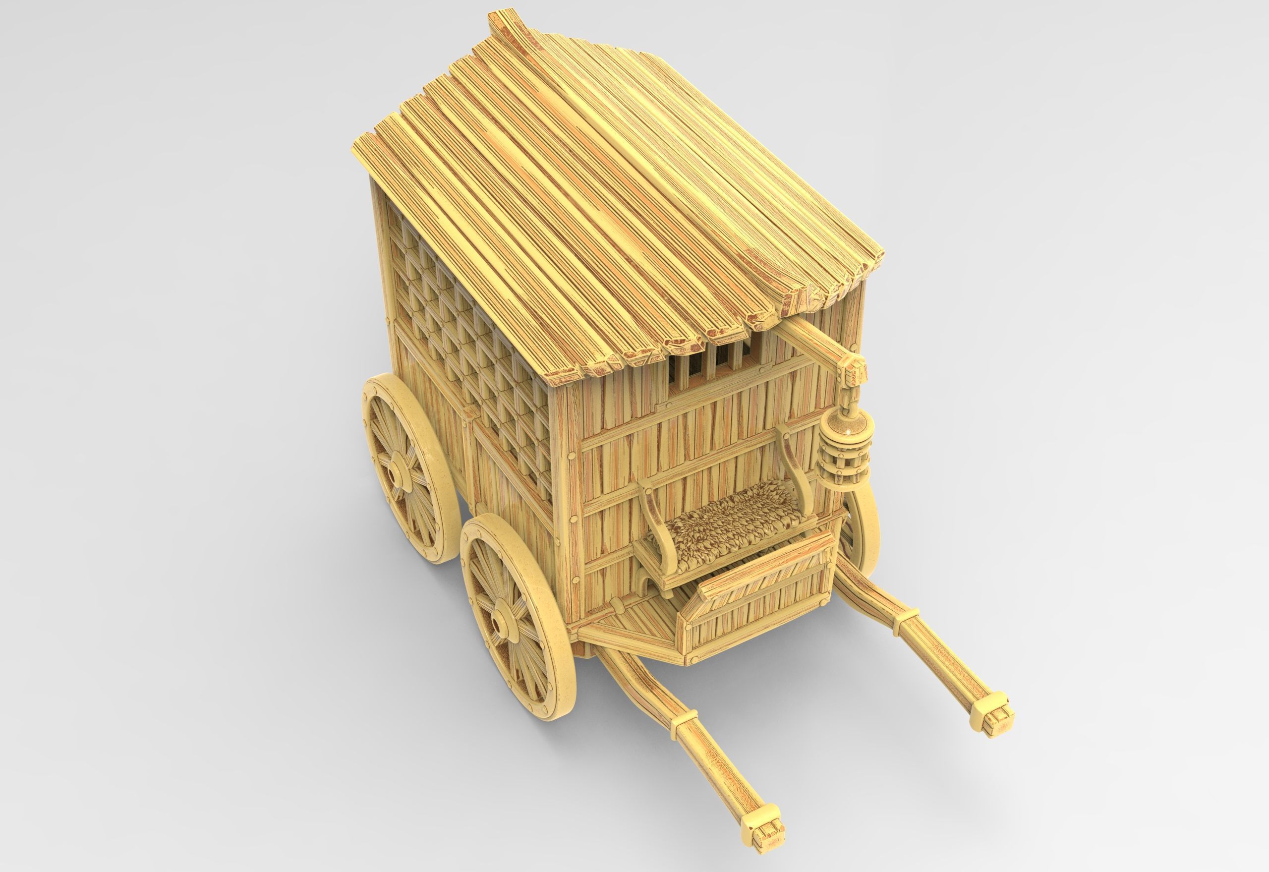 Prison Wagon 3D print model_6