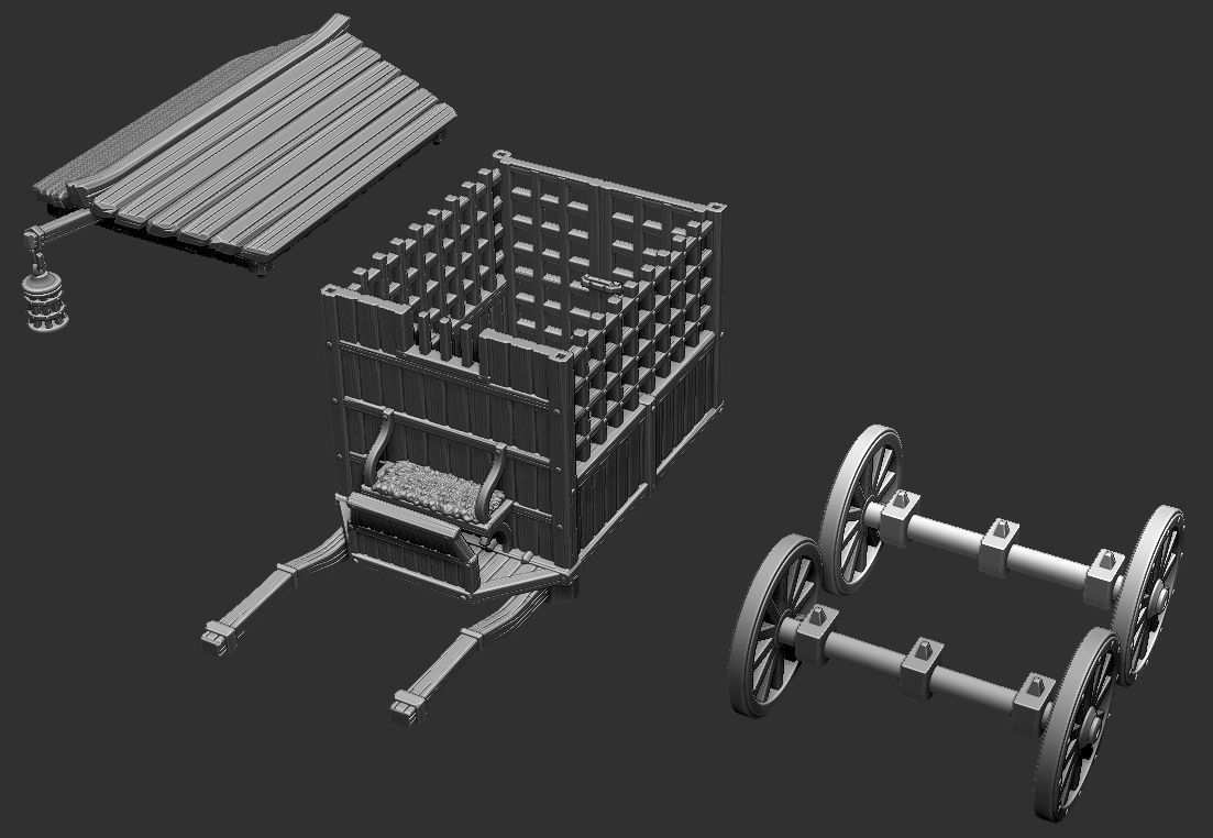 Prison Wagon 3D print model_8