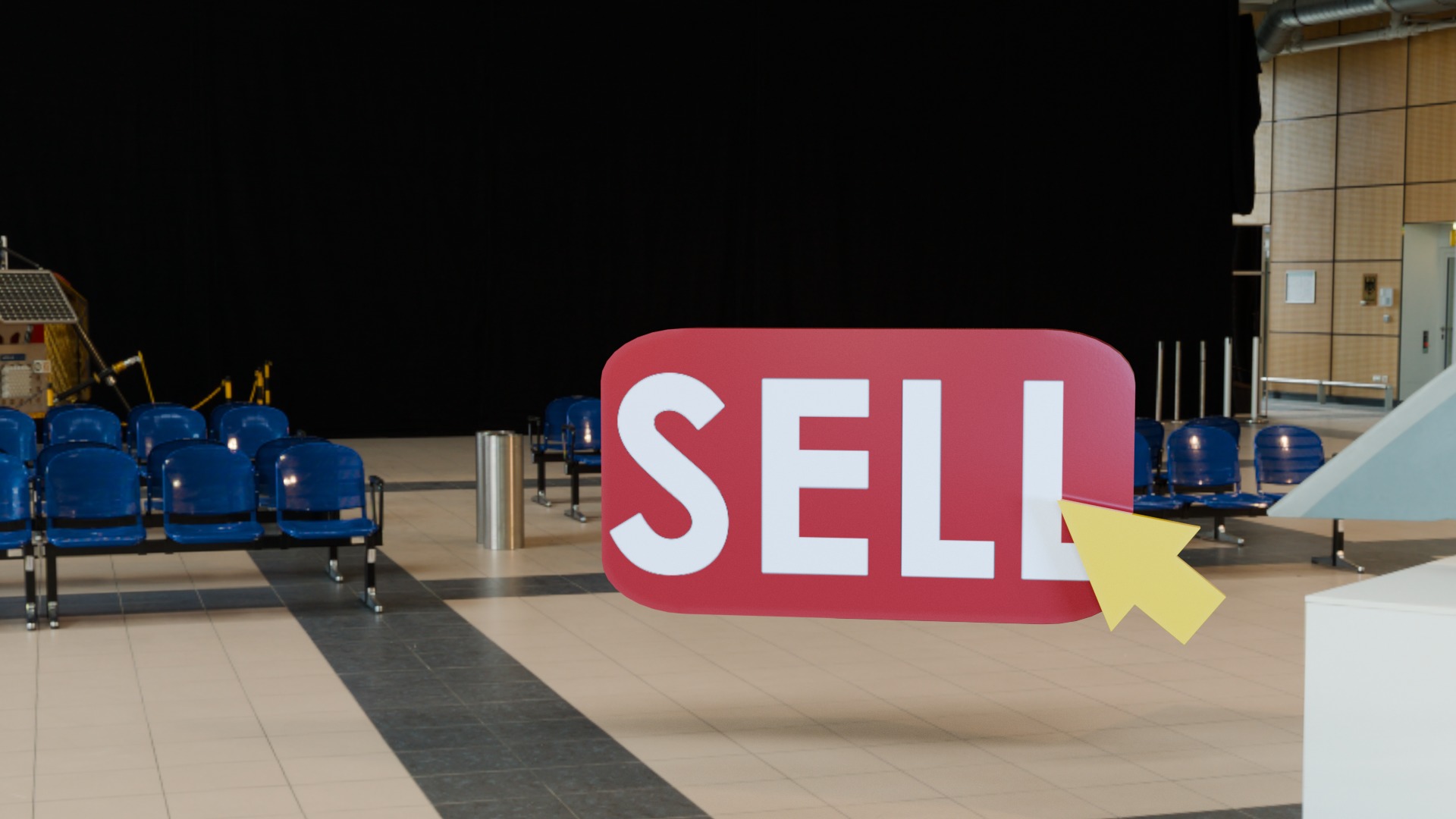 Marketing Icons - Sell Icon Low-poly 3D model_10