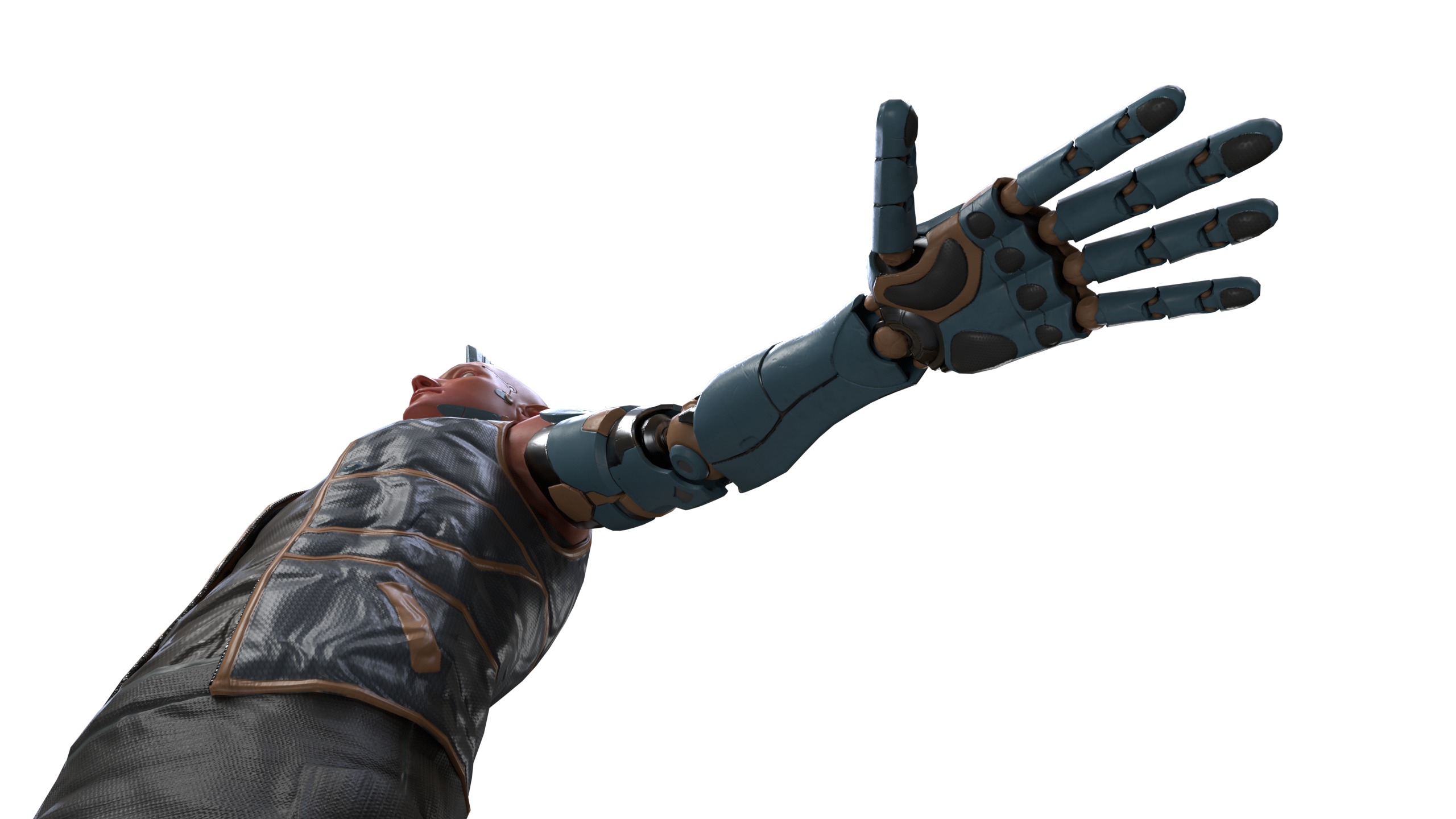 Cyberpunk in Motion Low-poly 3D model_29