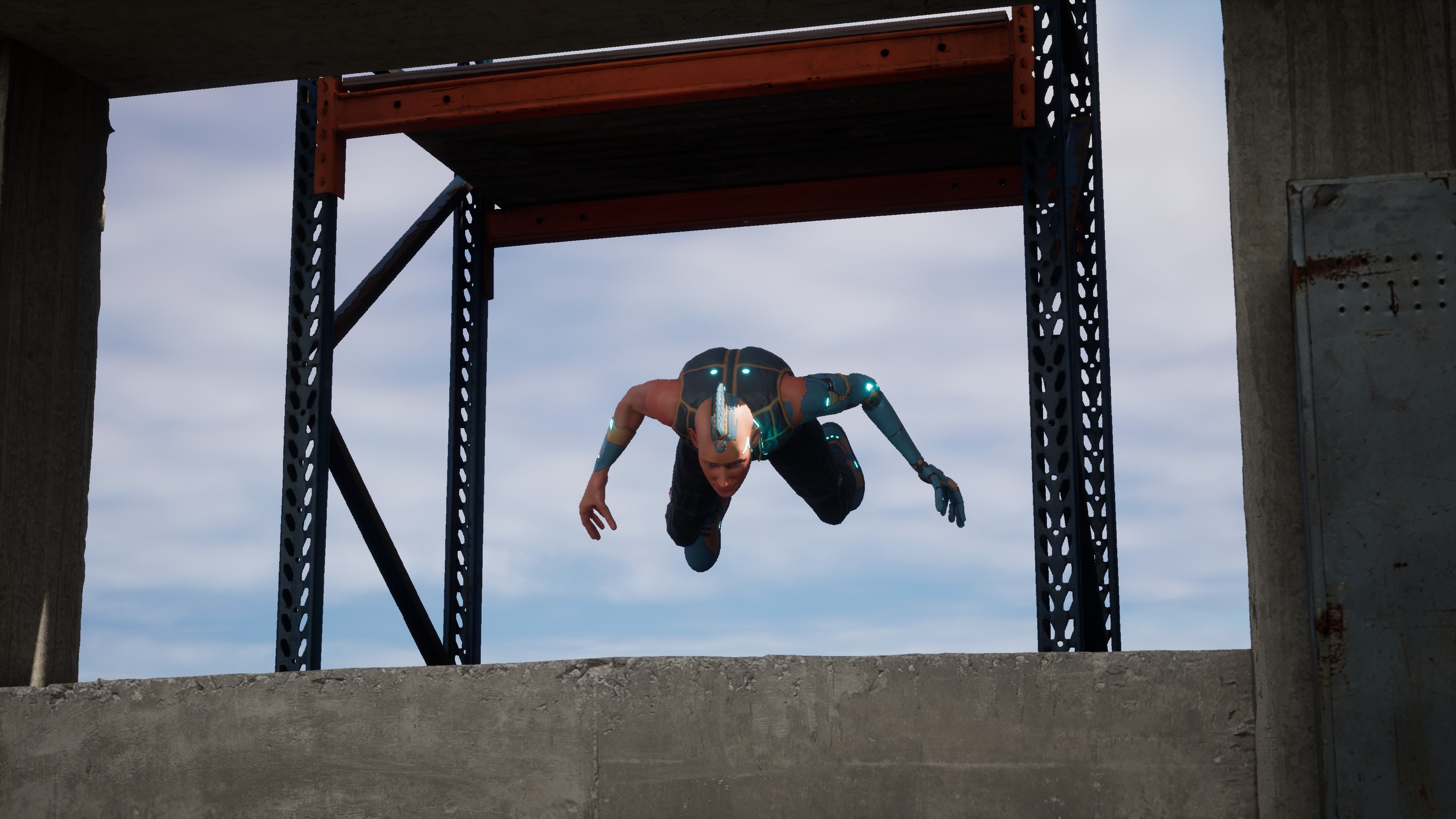 Cyberpunk in Motion Low-poly 3D model_15