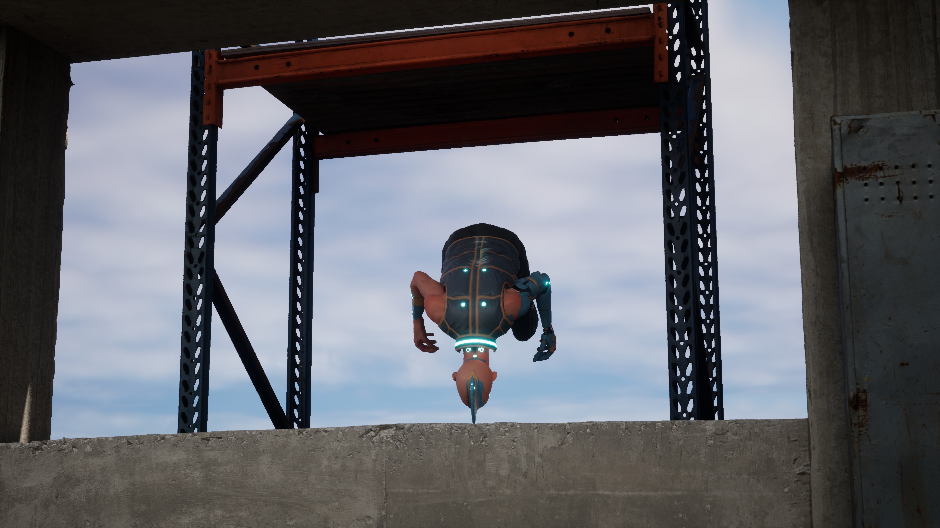 Cyberpunk in Motion Low-poly 3D model_16