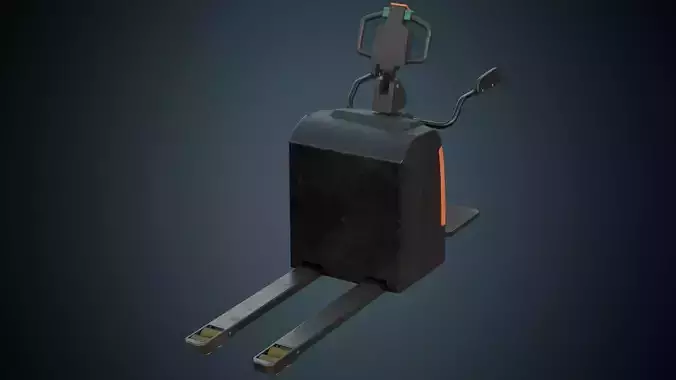 Rider Stacker 1B Low-poly 3D model
