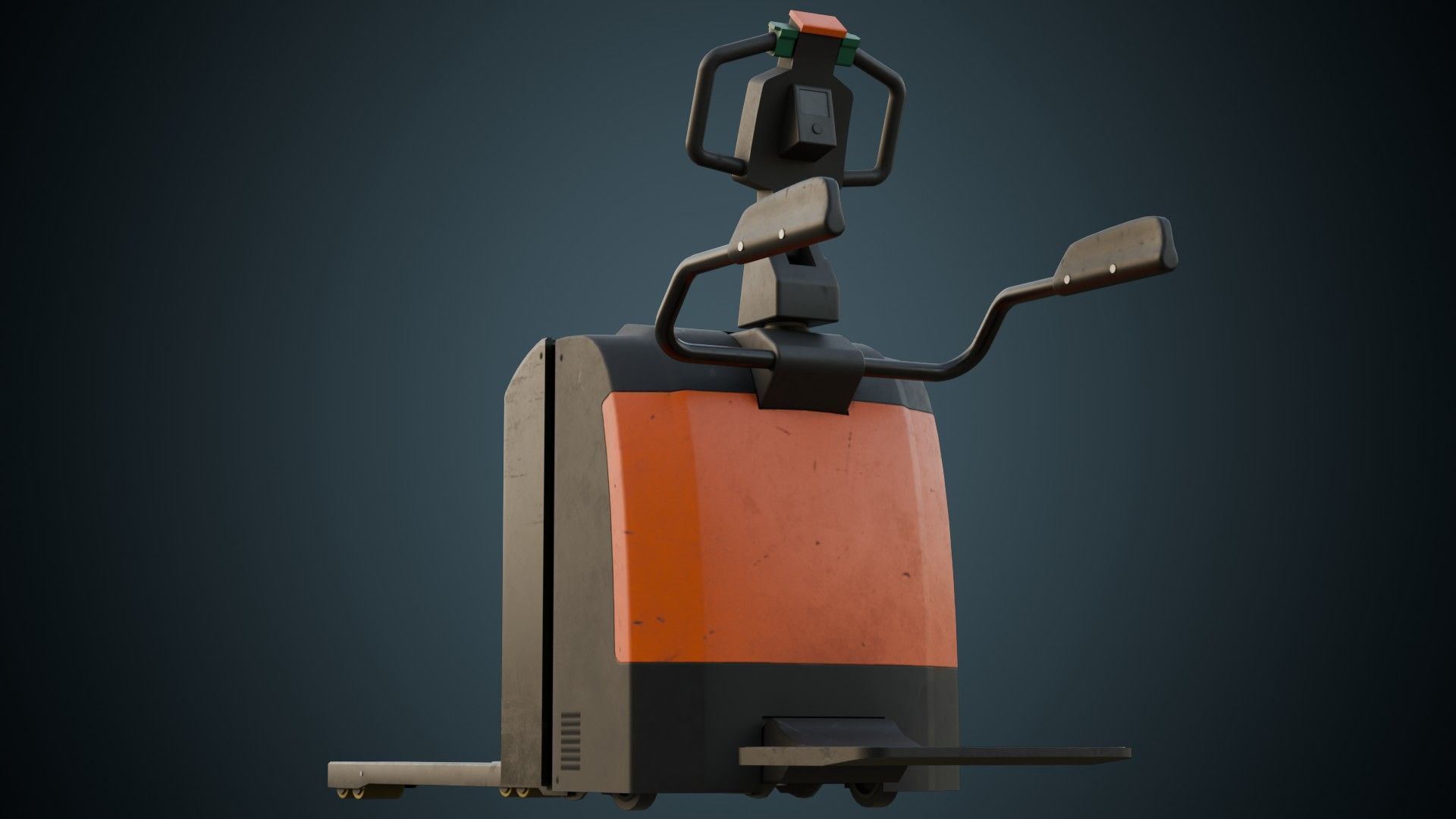 Rider Stacker 1B Low-poly 3D model_3