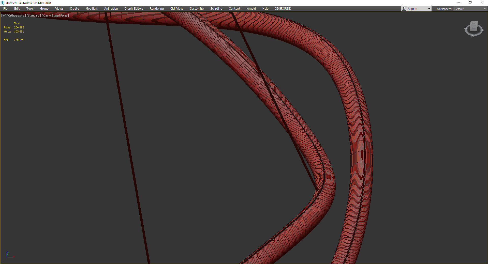PORTAL Low-poly 3D model_5