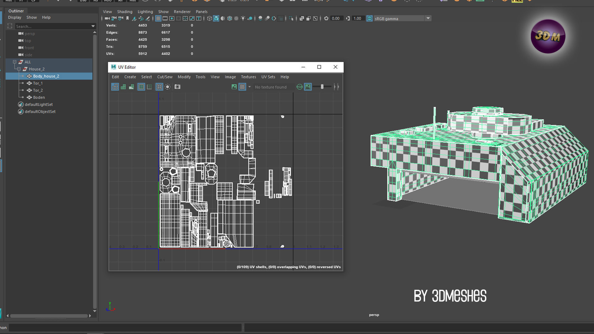AIR BASE 8 - Dock 2 - Technical Low-poly 3D model_15