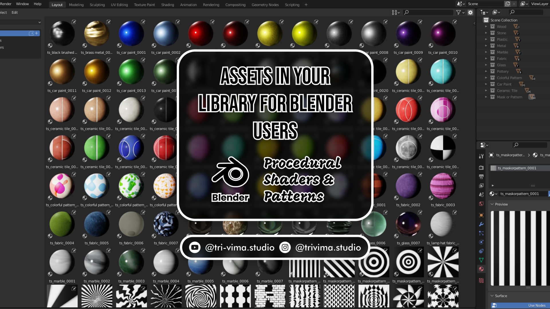 Assets in Your Library for Blender Users 3D model_1