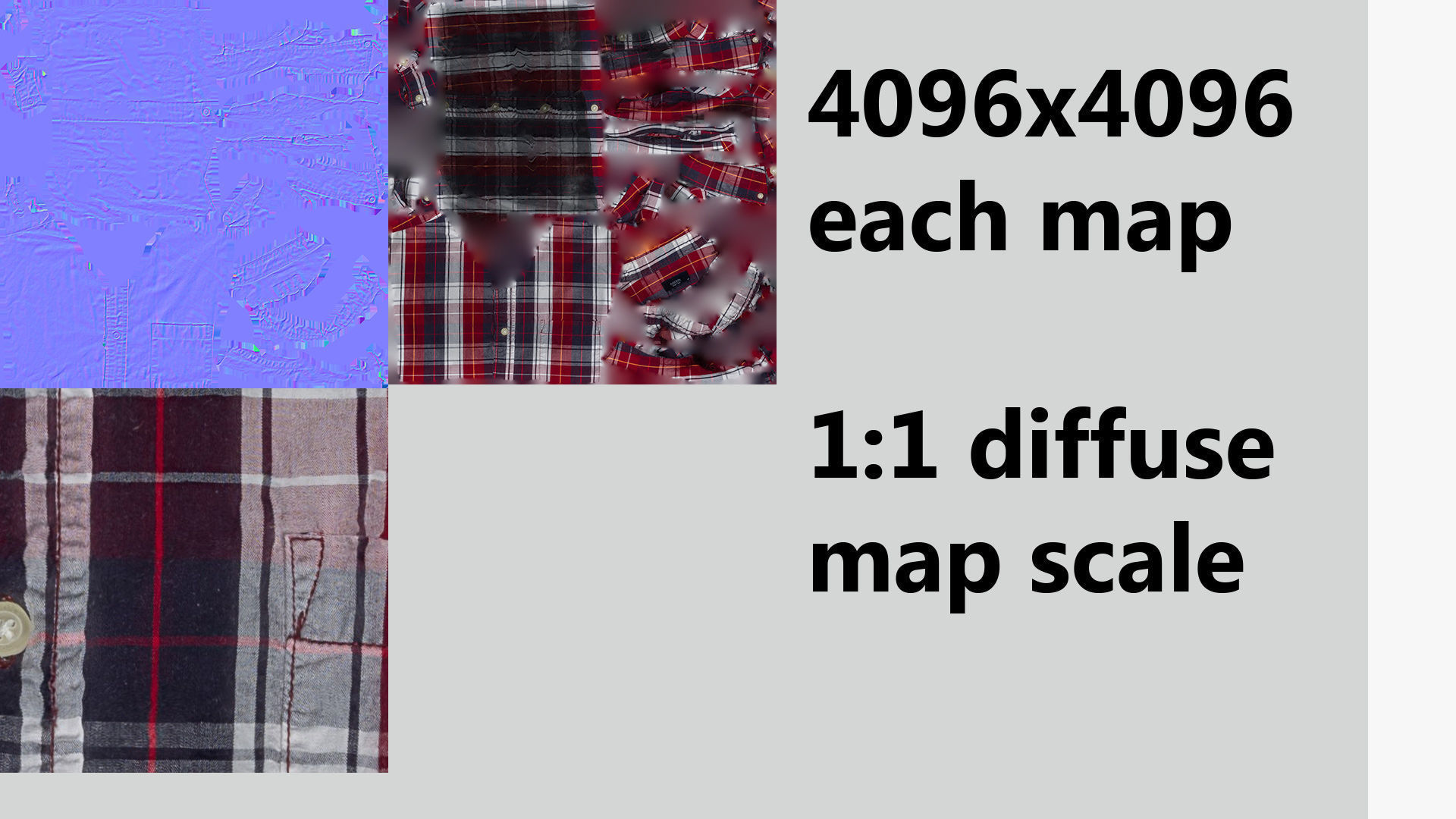 Generic folded checkered shirt with business style clothing  3D model_7