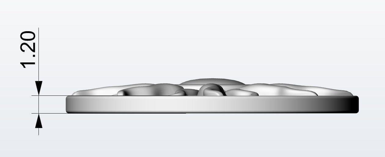 Pendant sun 3D print model_3