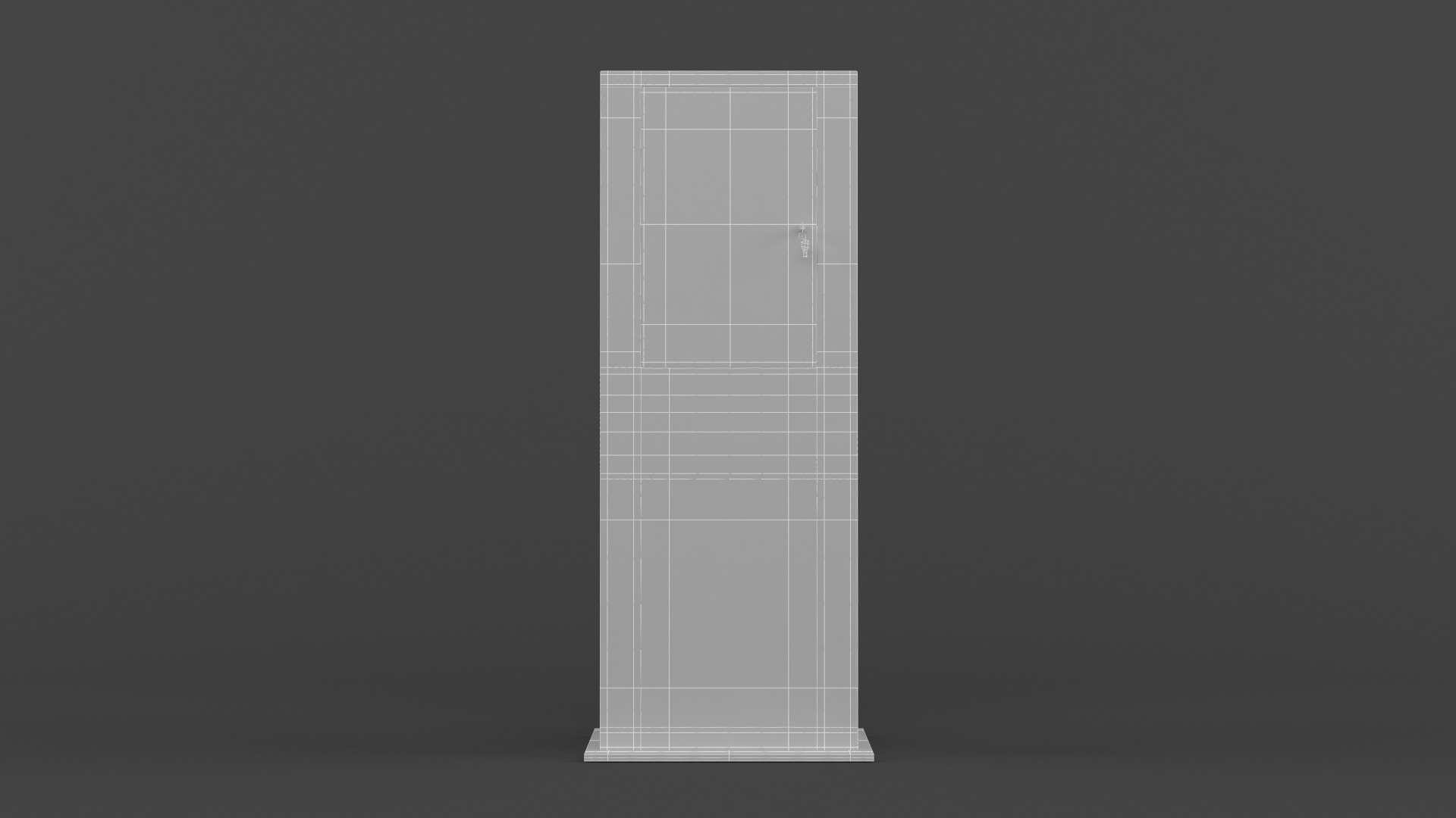 Electronic Kiosk 3D model_9