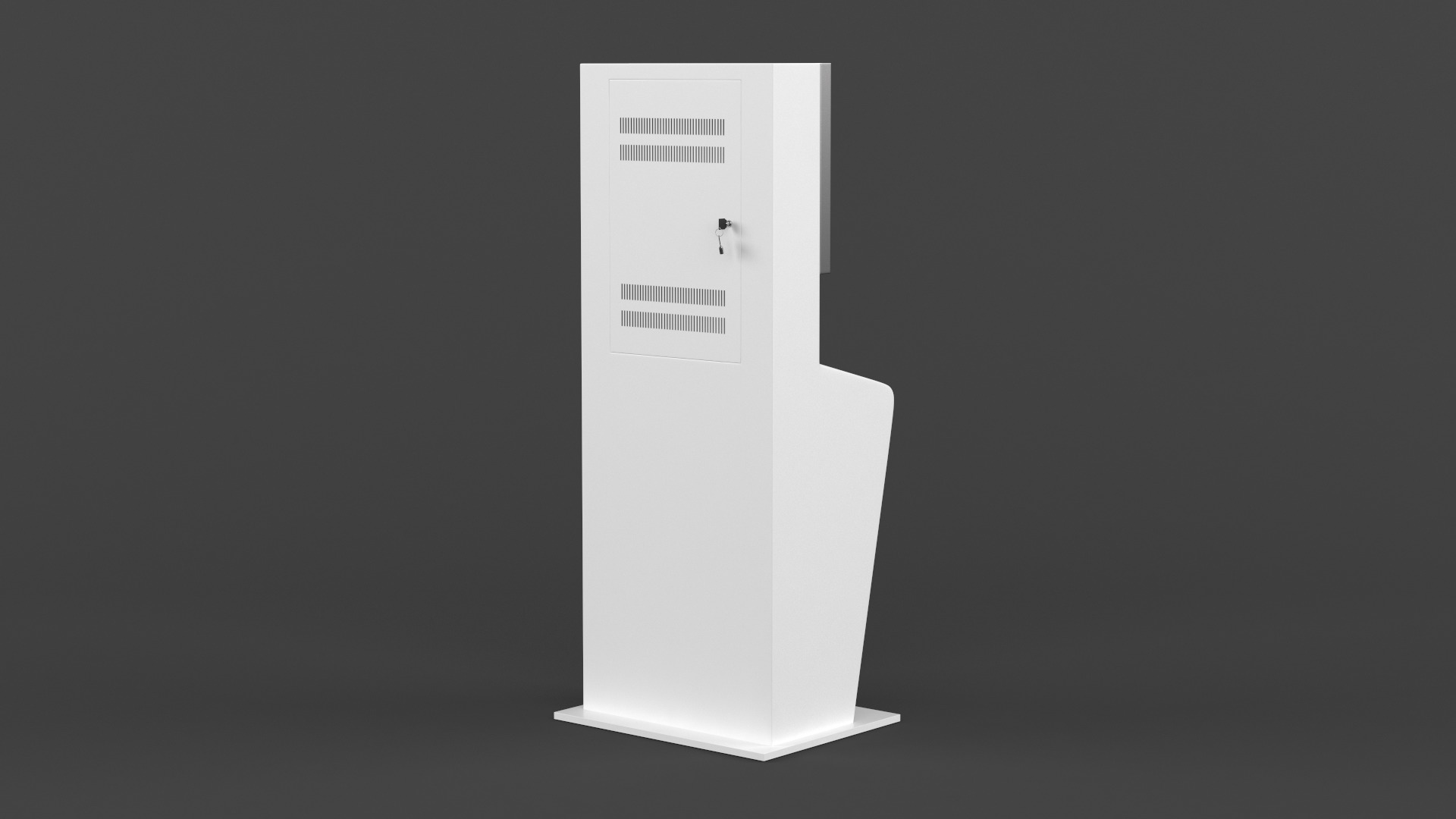 Electronic Kiosk 3D model_4