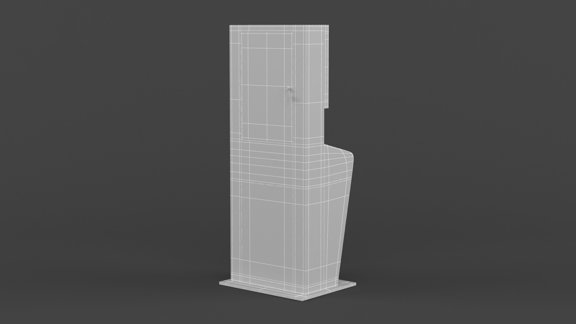 Electronic Kiosk 3D model_10