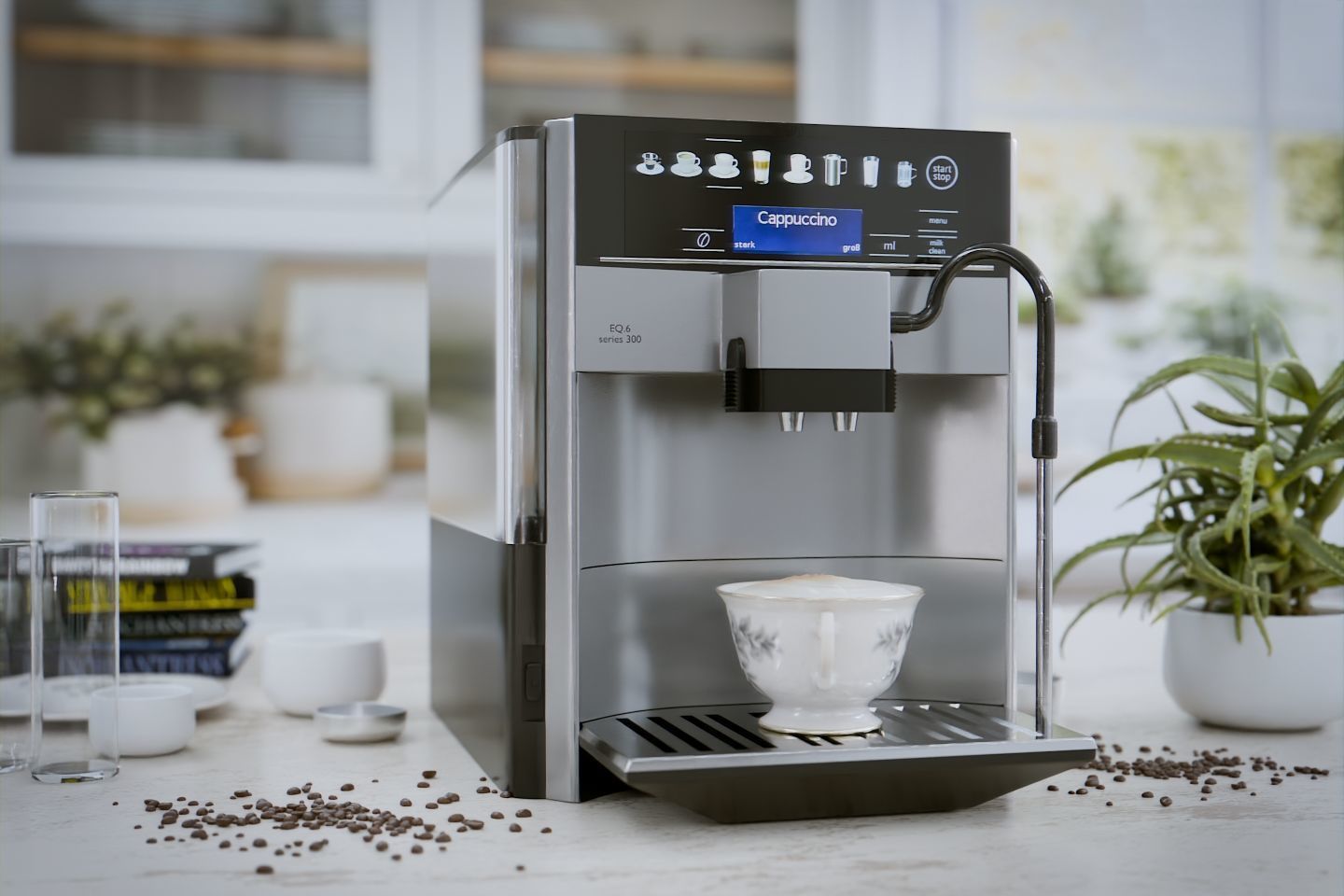 Coffe Maker Product Viz Low-poly 3D model_1