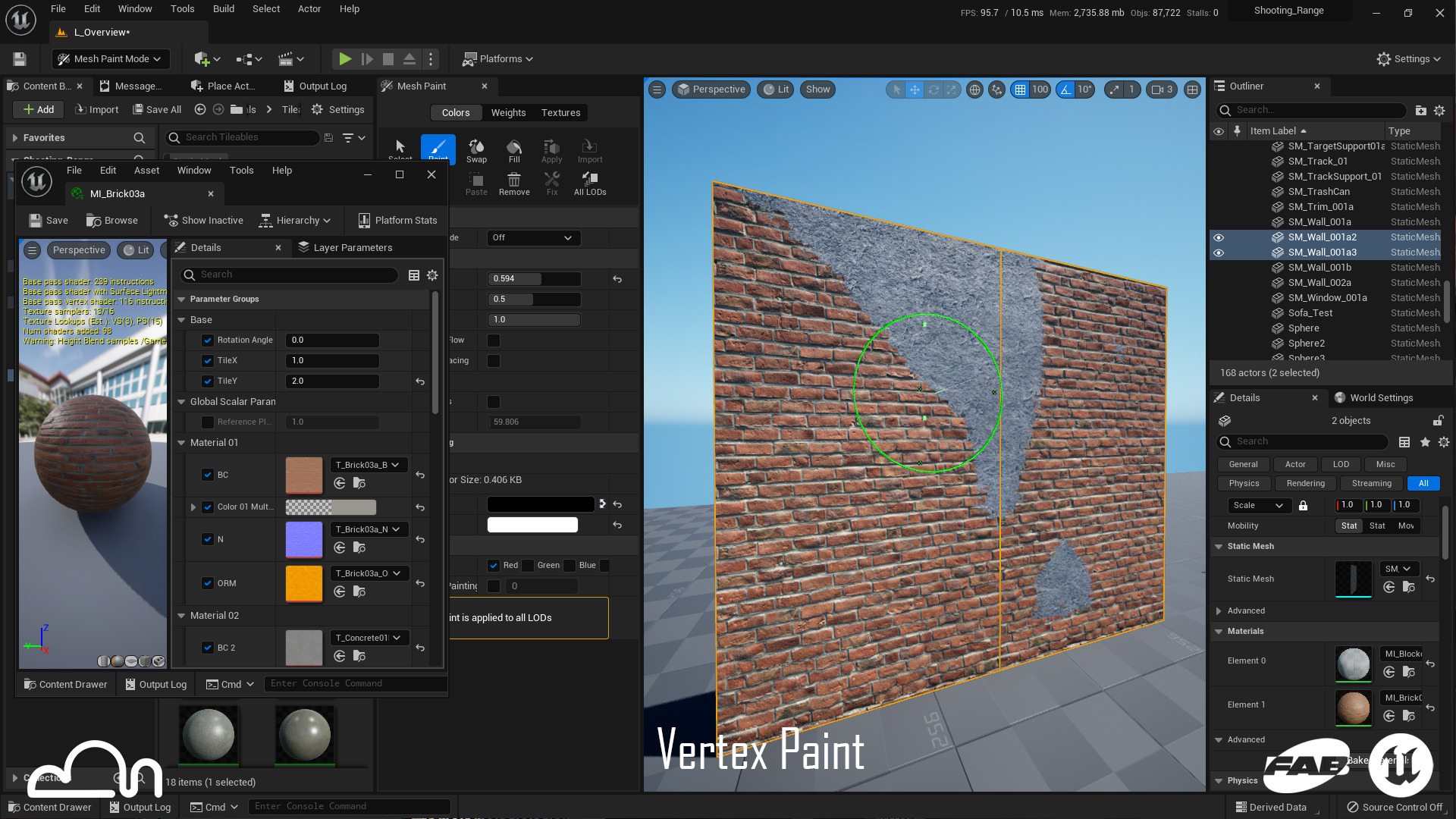 Shooting Range - Unreal 5 - Lumen Low-poly 3D model_19