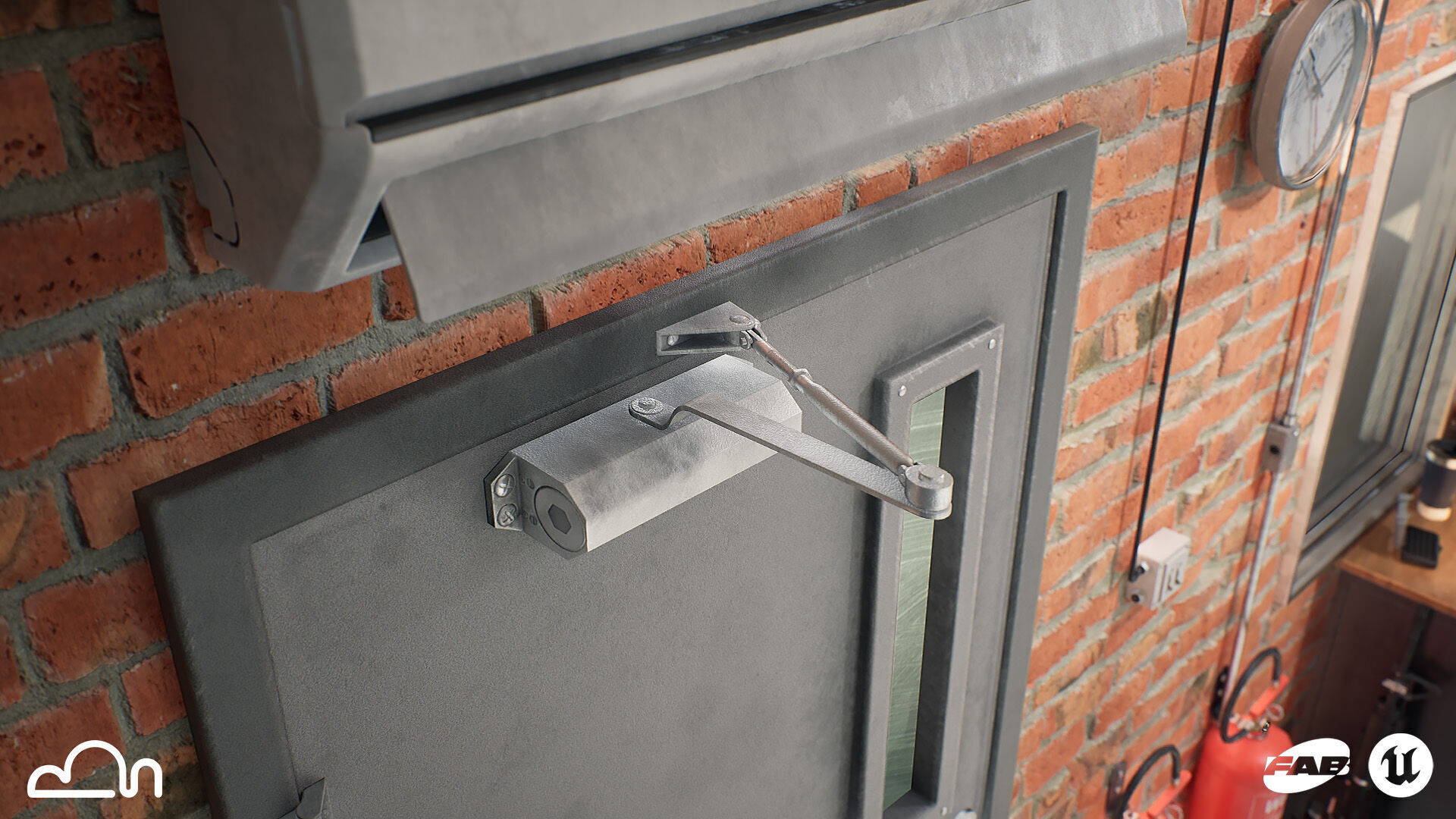 Shooting Range - Unreal 5 - Lumen Low-poly 3D model_13