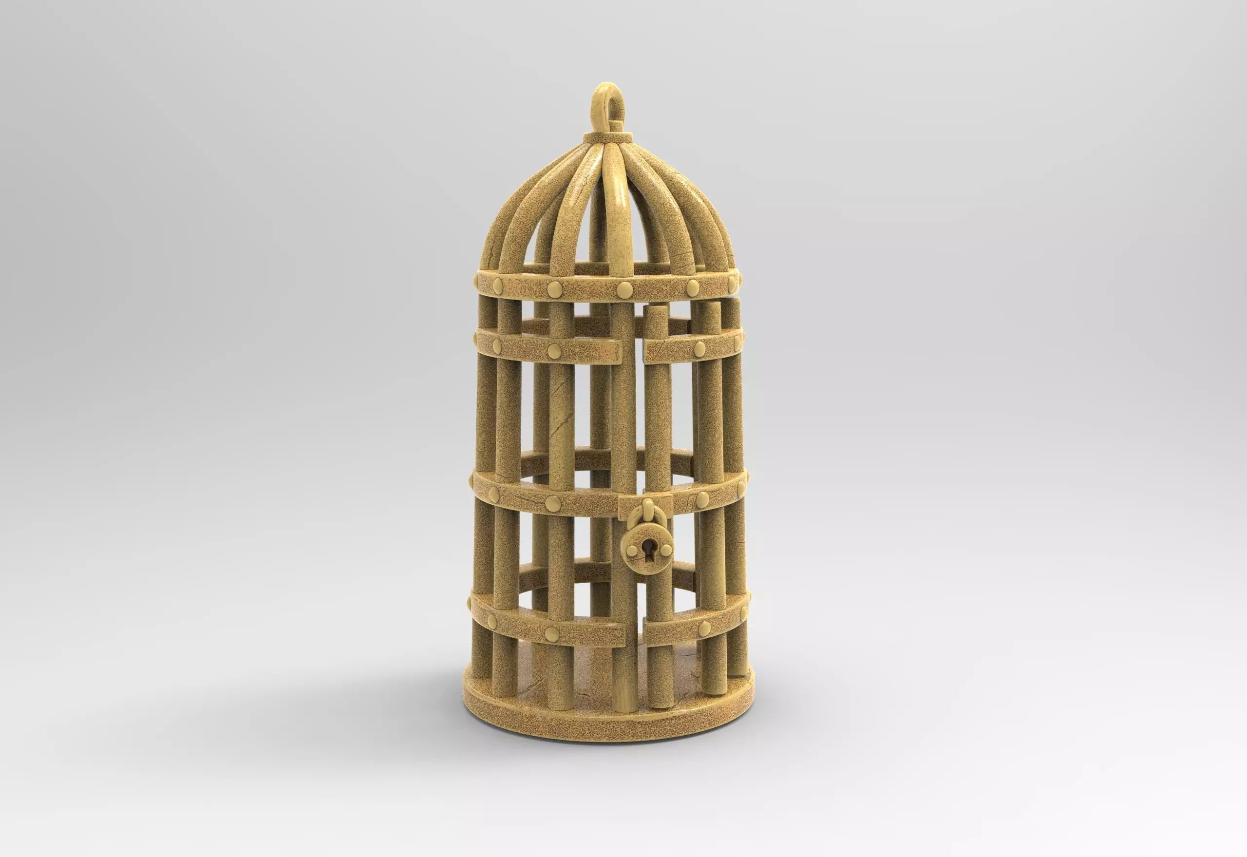 Hanging Cage for Prisoners 3D print model_0