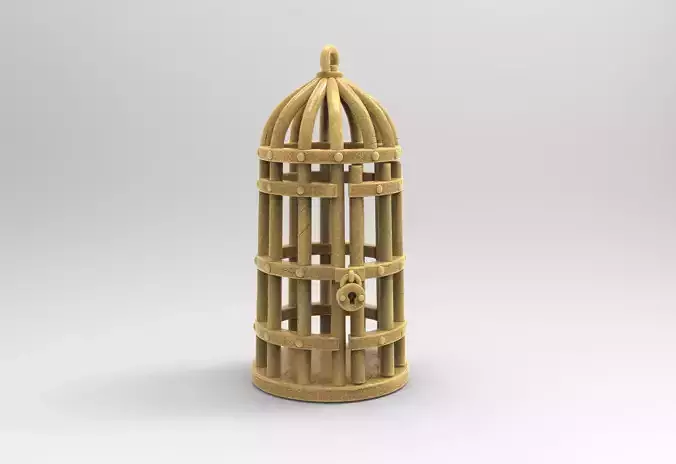 Hanging Cage for Prisoners 3D print model