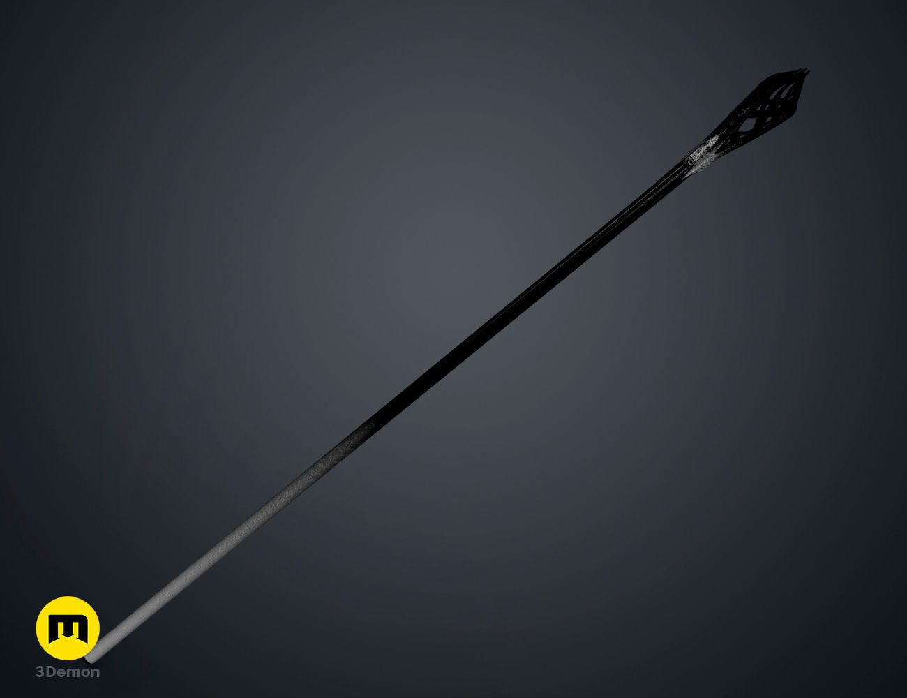 Gandalf the White Staff 3D print model_12