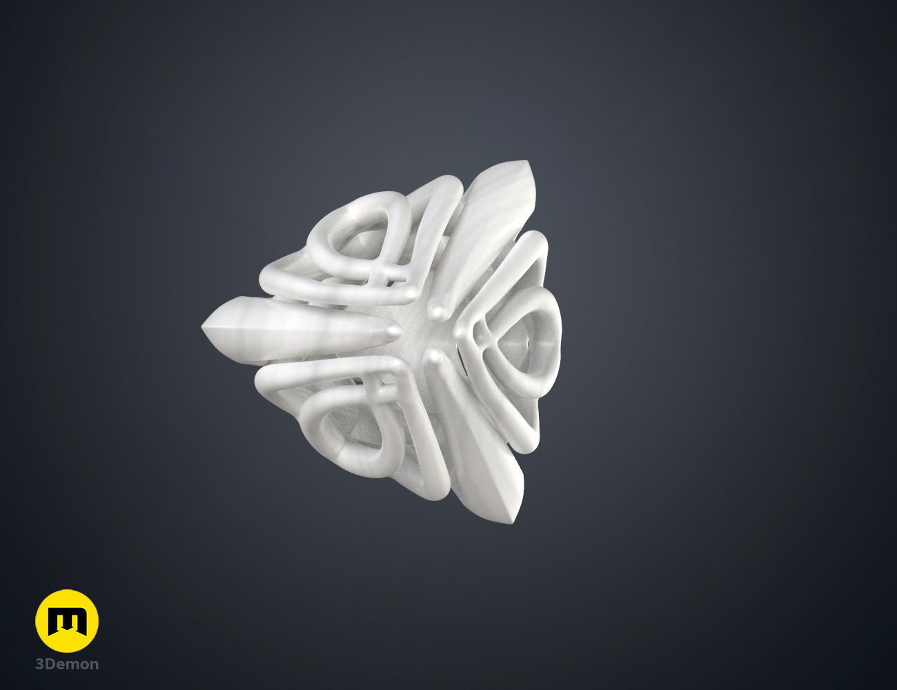 Gandalf the White Staff 3D print model_15