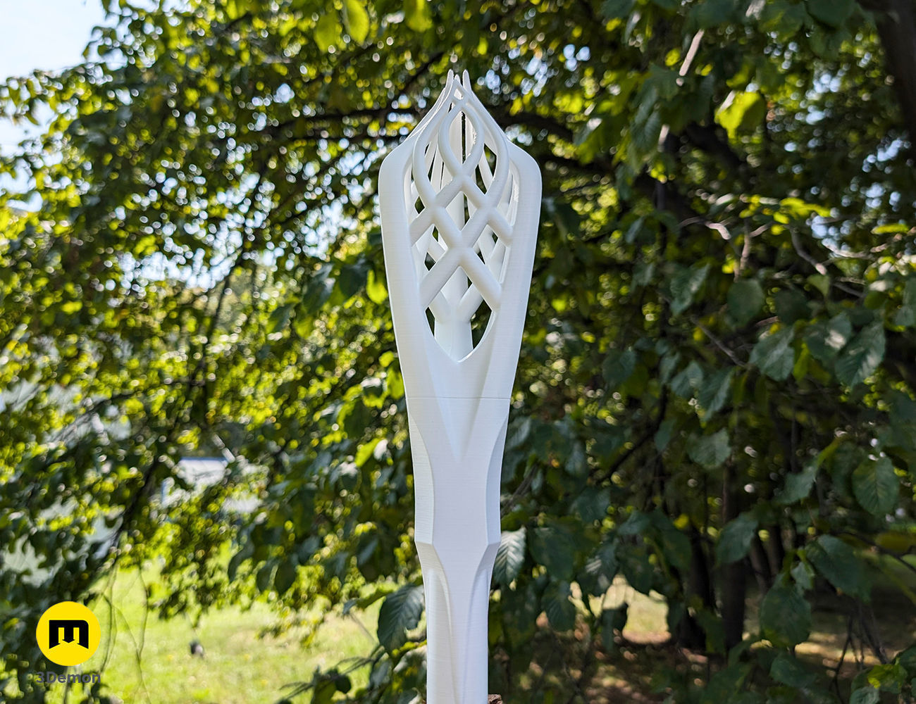 Gandalf the White Staff 3D print model_18